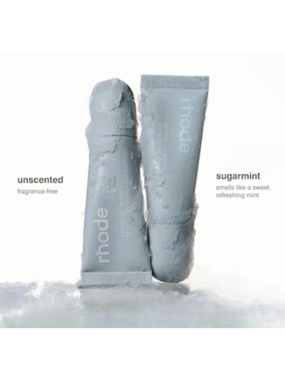 rhode Peptide Lip Boost Hydrating Sugarmint Balm Clear Plump Lips 15ml - Picture 2 of 8
